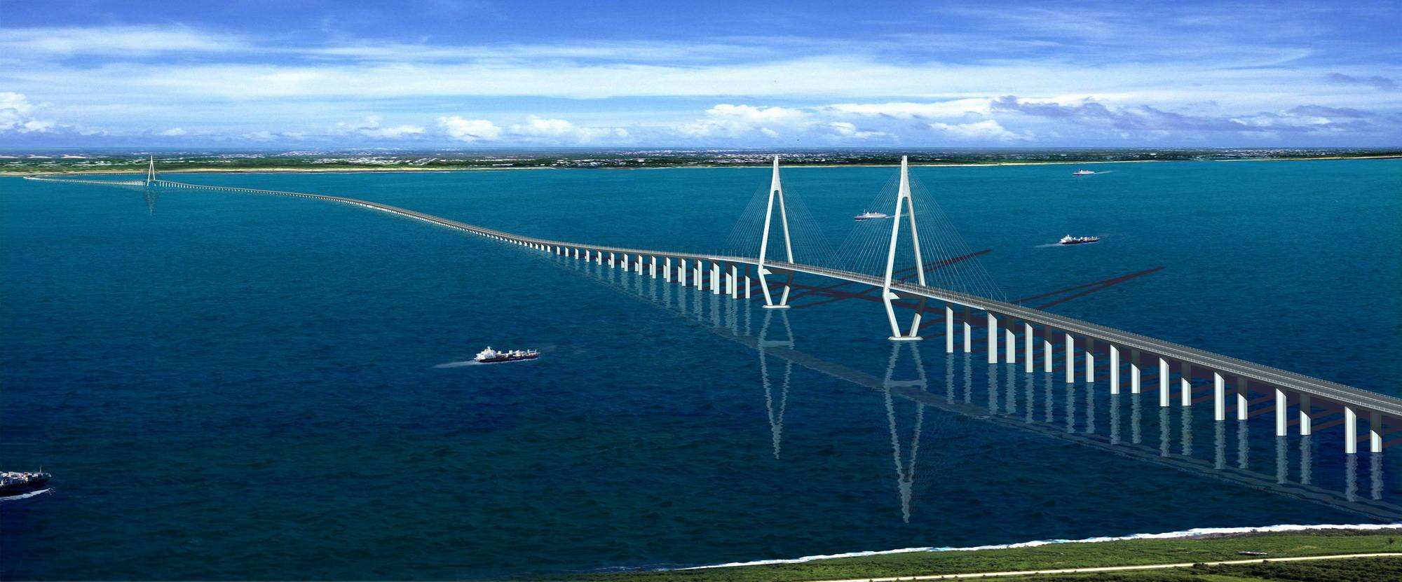 世界最长的跨海大桥 港珠澳大桥 世界之最网